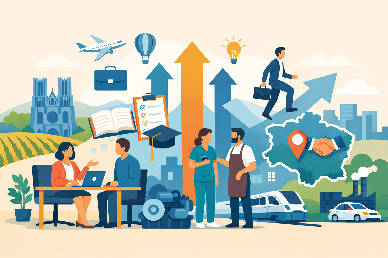 mobilité professionnelle Grand Est